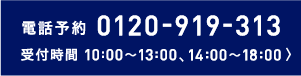 電話予約0120-919-313