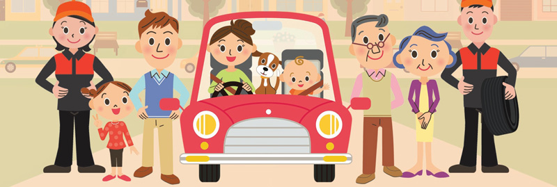 まる乗りイメージ